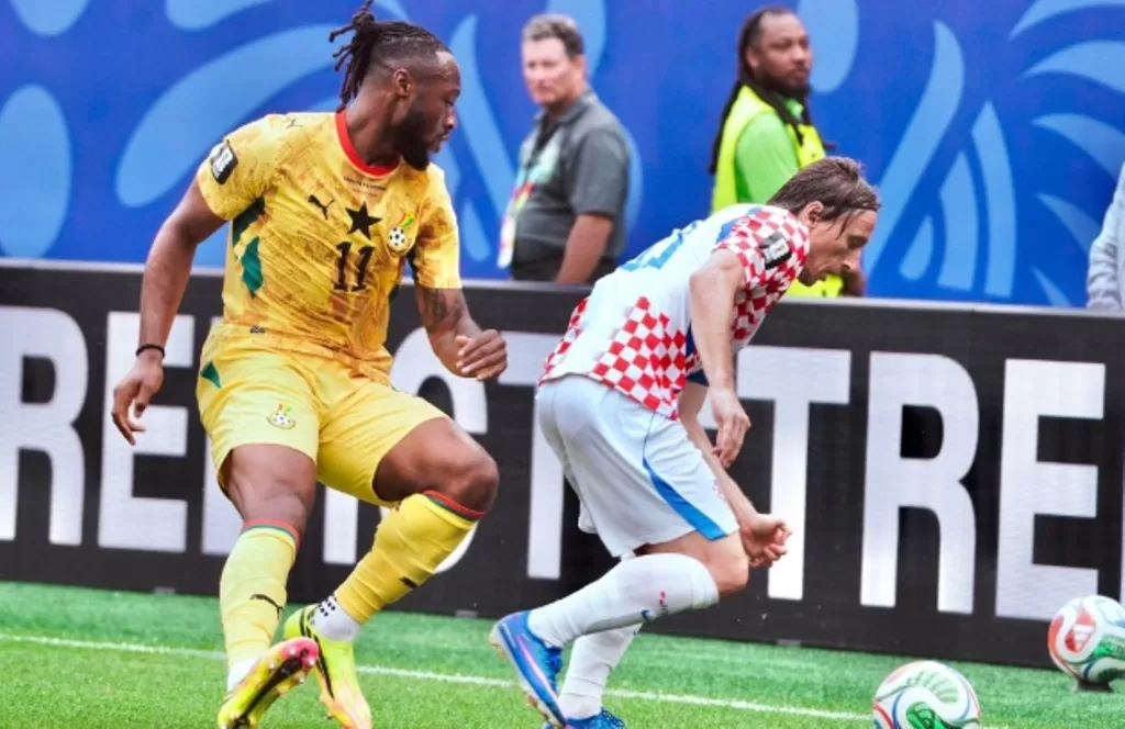 hasil akhir Kroasia vs Ghana