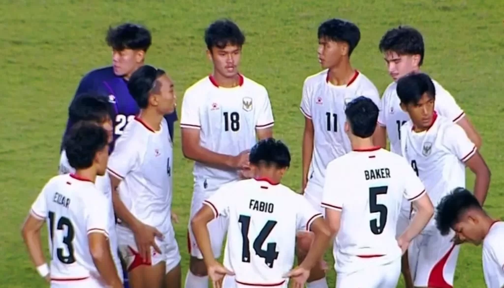 Indonesia vs Australia babak pertama