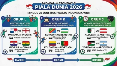 Piala Dunia 28 Juni 2026