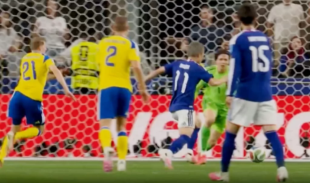 Jepang vs Swedia skor