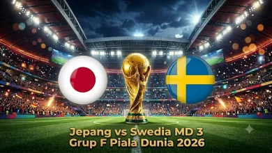Jepang vs Swedia
