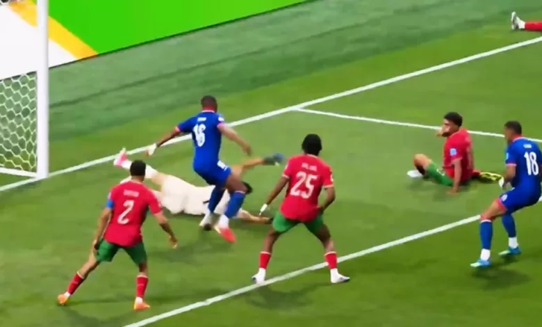 Hasil Babak Pertama Maroko vs Haiti