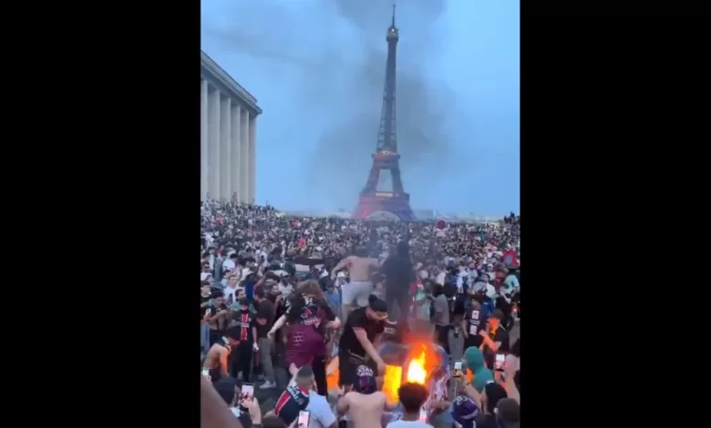 selebrasi PSG Paris