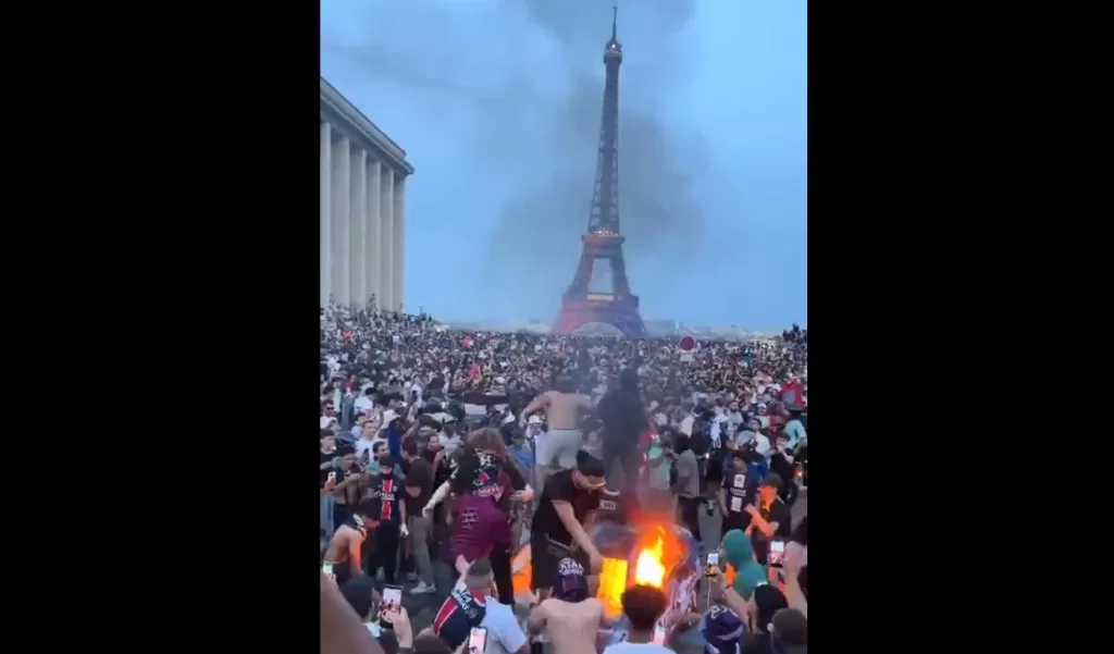 selebrasi PSG Paris