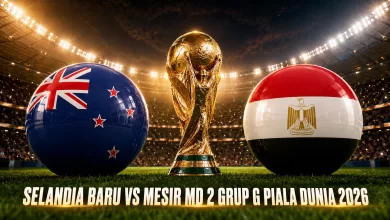 Selandia Baru vs Mesir