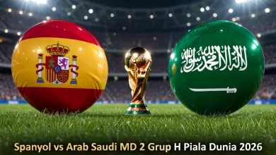Spanyol vs Arab Saudi malam ini