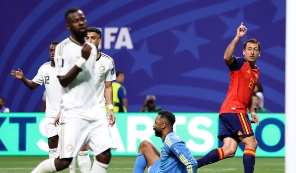 hasil Spanyol vs Arab Saudi 2026
