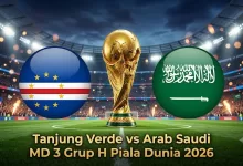 jadwal dan prediksi Tanjung Verde vs Arab Saudi