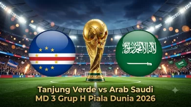 jadwal dan prediksi Tanjung Verde vs Arab Saudi