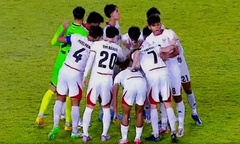 hasil babak pertama Indonesia U-19