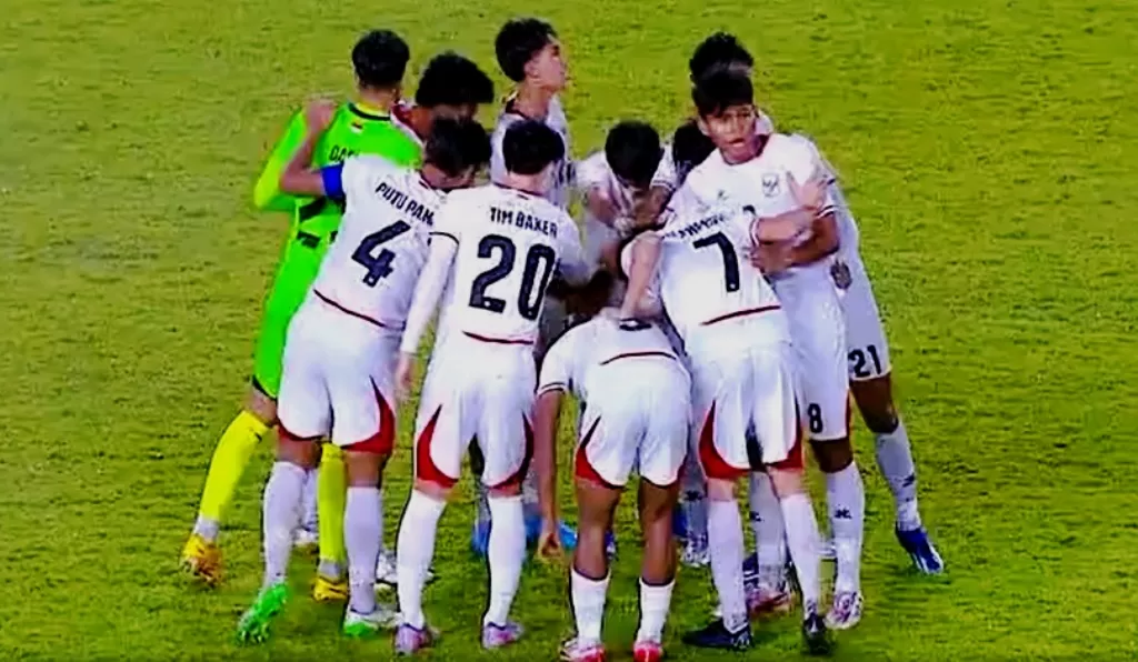 hasil babak pertama Indonesia U-19