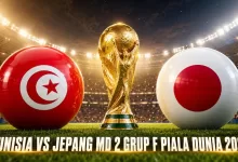 tunisia vs jepang