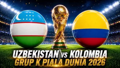 jadwal Uzbekistan vs Kolombia
