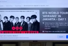 war tiket bts