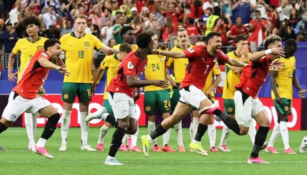 hasil Australia vs Mesir hari ini