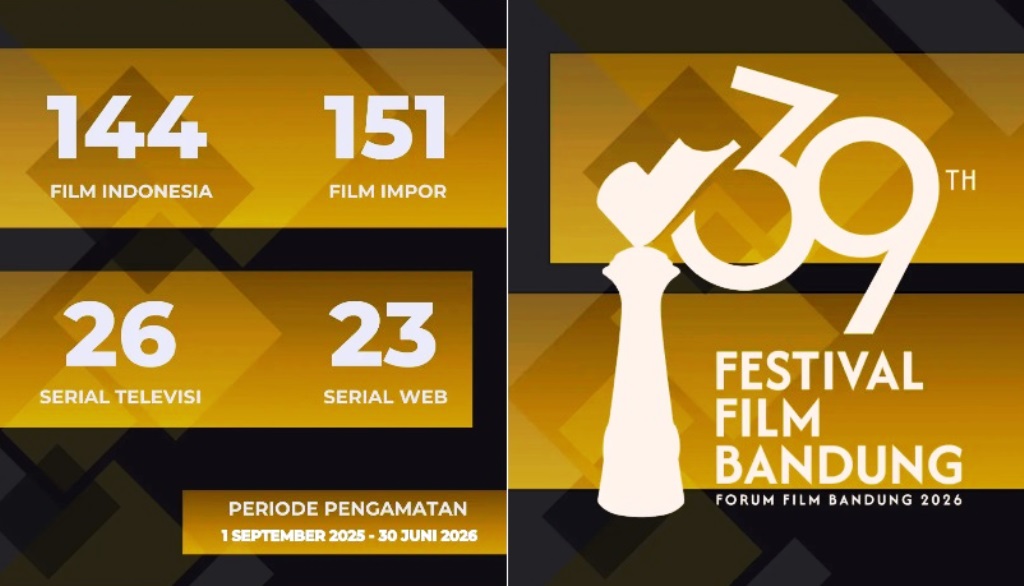 Festival Film Bandung 2026: Daftar Lengkap Nomine Film, Pemain, dan Sutradara