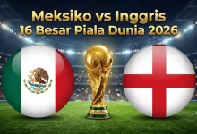 Prediksi Meksiko vs Inggris