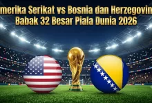 Amerika Serikat vs Bosnia Herzegovina hari ini