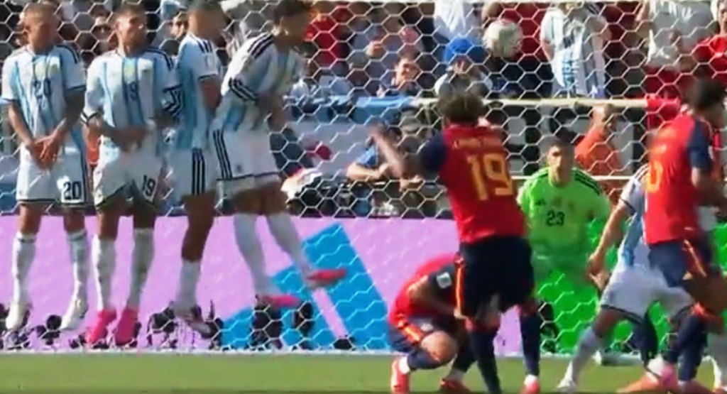 Spanyol vs Argentina babak kedua