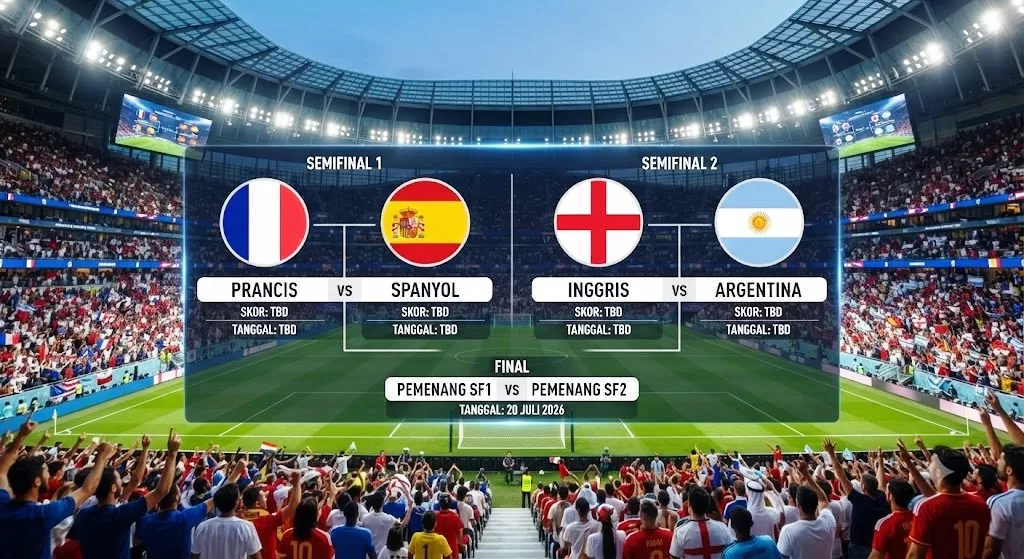 semifinal Piala Dunia 2026