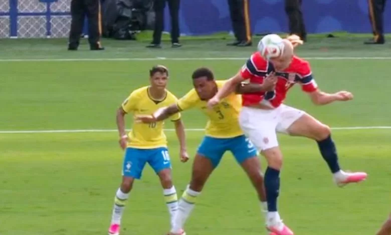 hasil pertandingan Brasil vs Norwegia