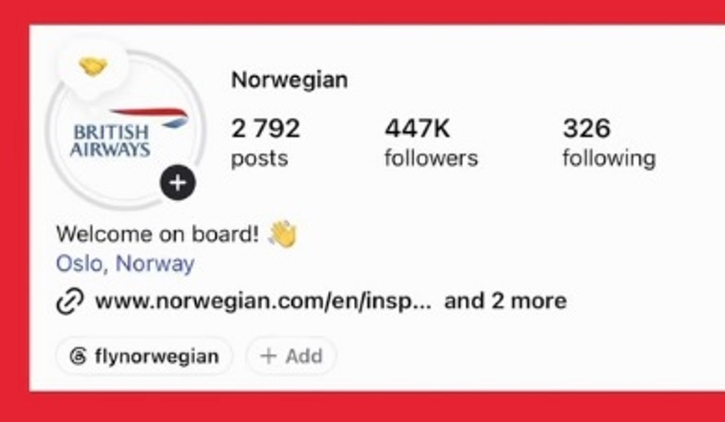 Maskapai Norwegia