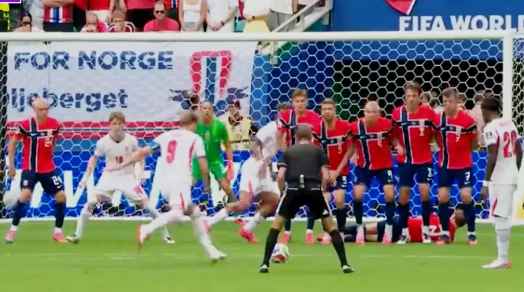 hasil Inggris vs Norwegia babak pertama