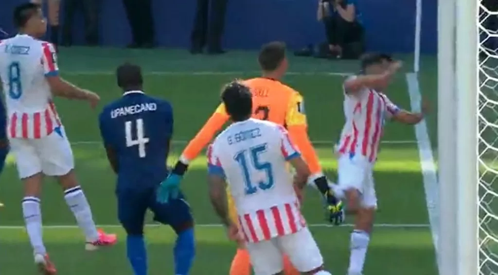 hasil Paraguay vs Prancis babak pertama