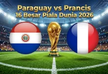 Prediksi Paraguay vs Prancis