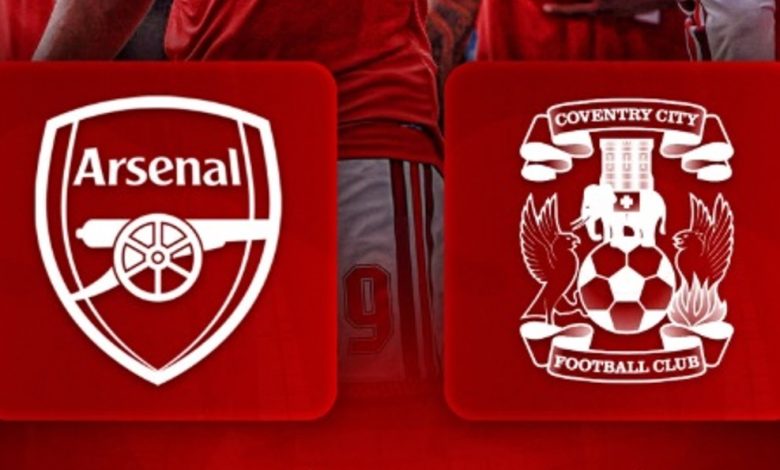 jadwal Arsenal vs Coventry City