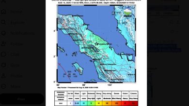 Gempa Simalungun M6,4