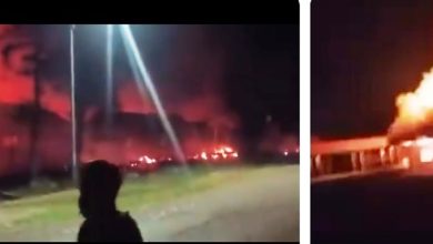 kantor Bupati dibakar