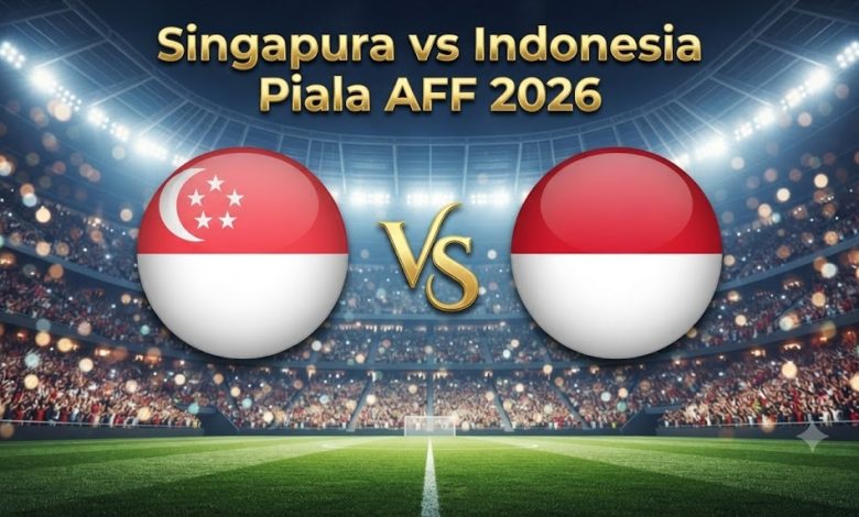 jadwal Singapura vs Indonesia