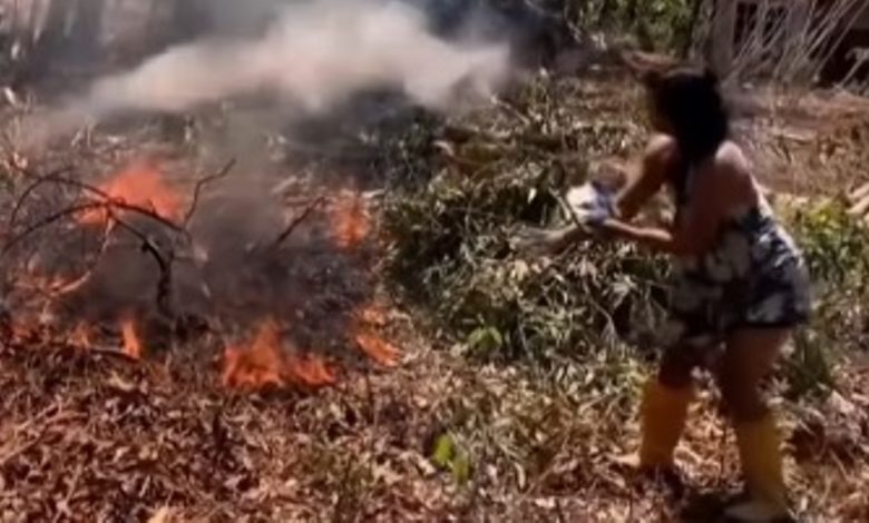 apakah tepung bisa memadamkan api