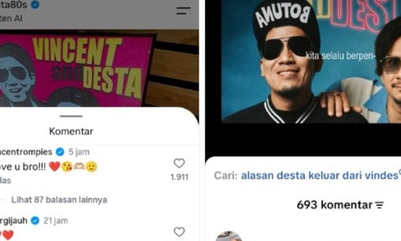 Desta keluar dari Vindes