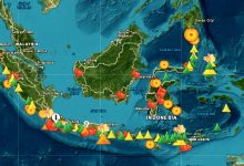 Gunung api erupsi hari ini